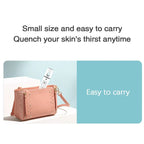Mini Nano Mist Sprayer – USB Rechargeable Facial Steamer & Hydrating Skin Humidifier