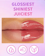 6-Piece Moisturizing Lip Oil Set – Long-Lasting Gloss, Travel-Friendly Gift