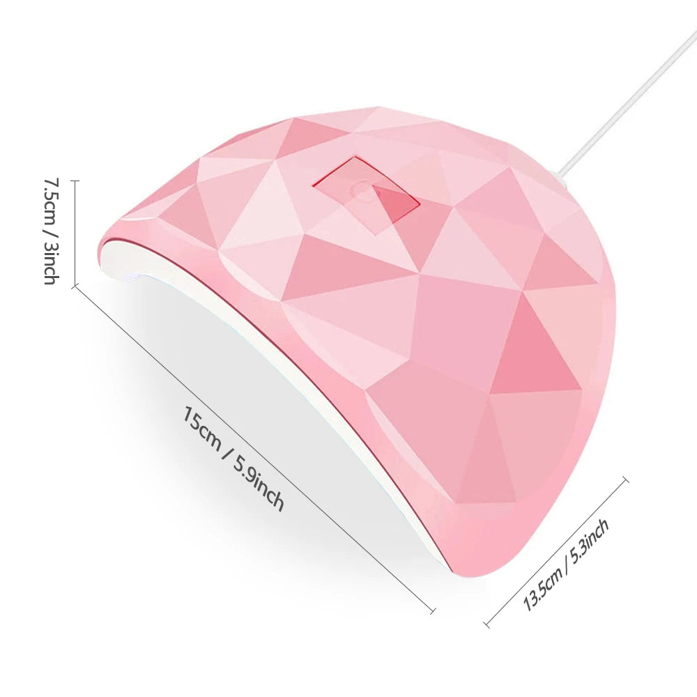 Multifunction UV/LED Nail Lamp – Professional Gel Dryer & Nail Tool