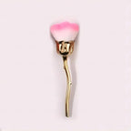 Black Rose Shaped Loose Powder Makeup Brush – Face & Nail Art Tool