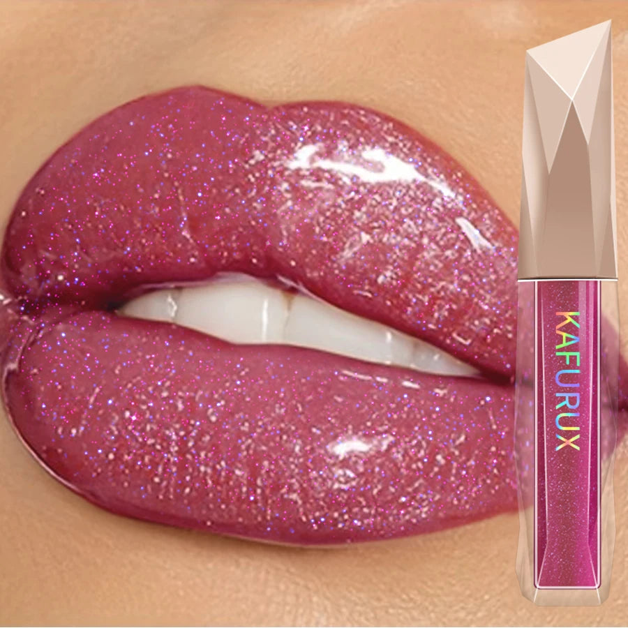 Shimmer Lip Gloss – Moisturizing, Long-Lasting, Plumping Effect