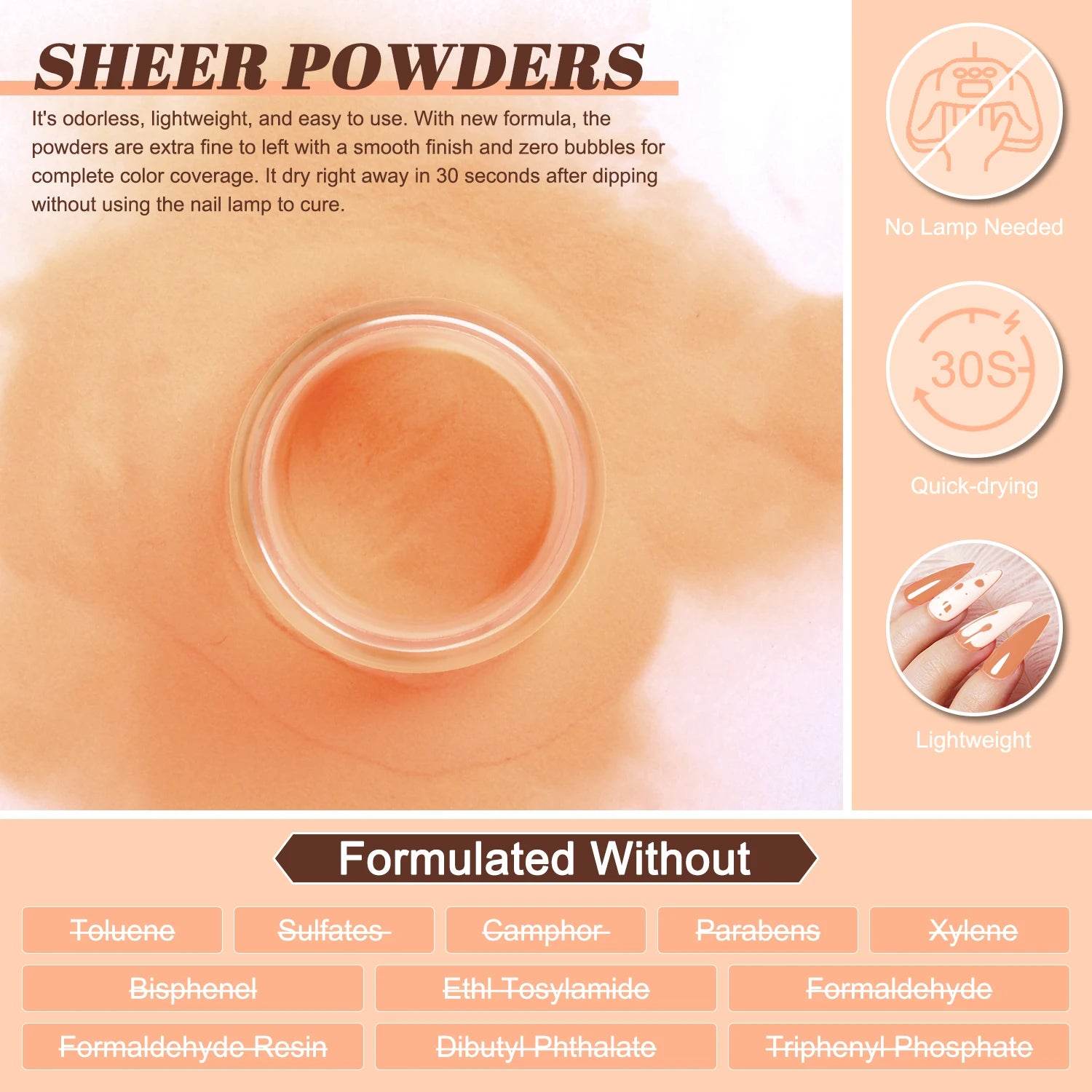 20PCS Dip Powder Nail Kit – 16 Brown & Pink Colors with Dip Liquid Set for Air Dry Nail Art Manicure