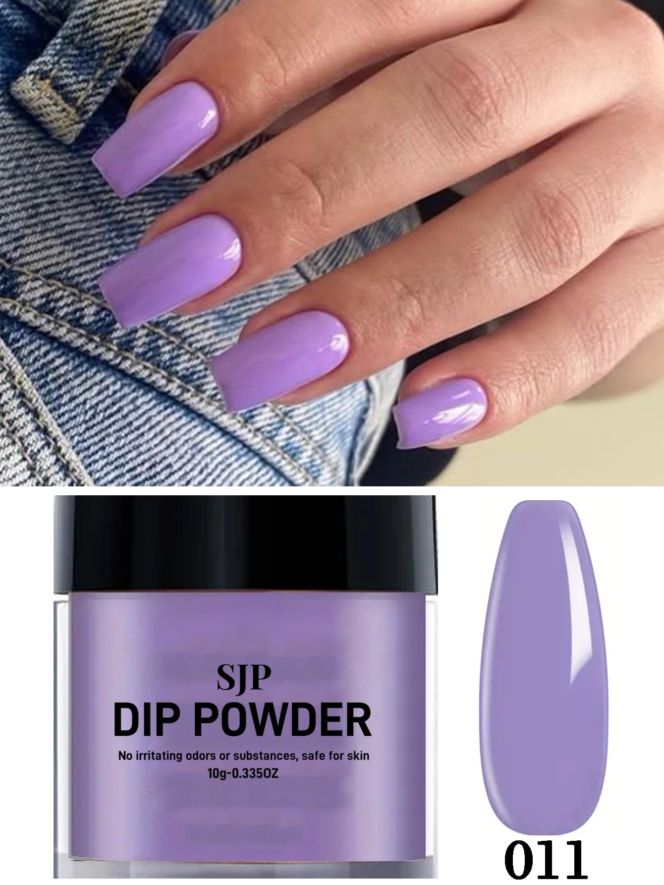 10g Nail Dip Powder for French Manicure – Long-Lasting Color Dip Powder for DIY Home & Salon Use, No Curing Needed