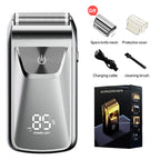 Rechargeable Electric Shaver for Men – Wet & Dry Beard Trimmer and Shaving Machine