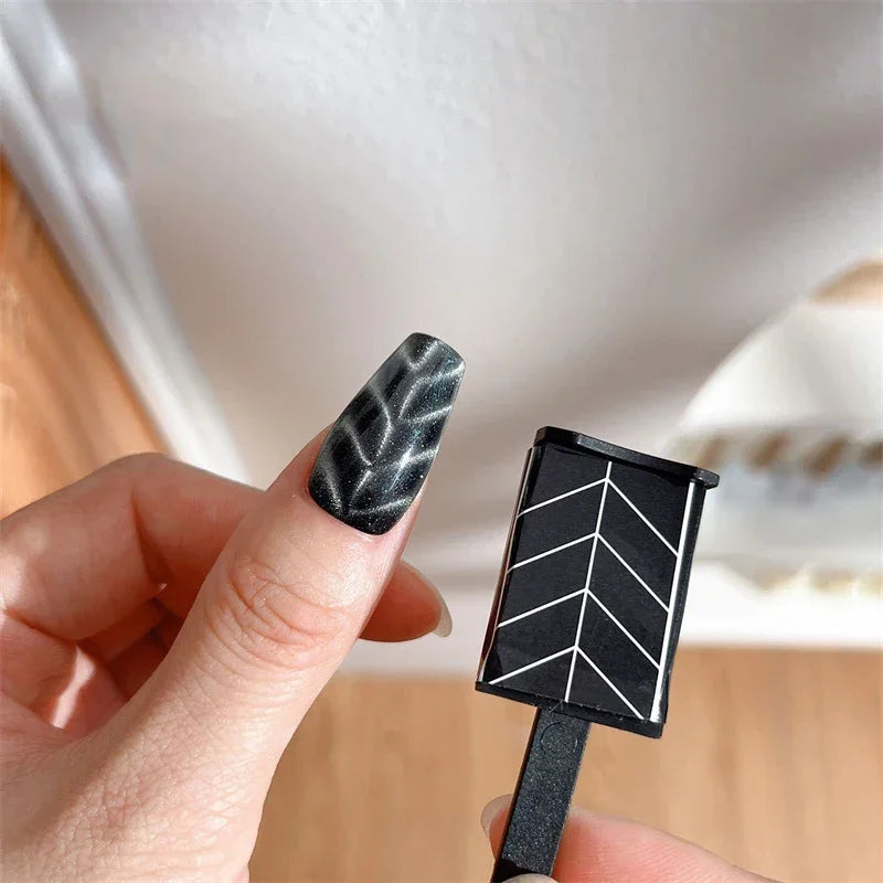 Magnetic Nail Art Tool – Cat Eye Gel Magnet Bars for Gel Polish