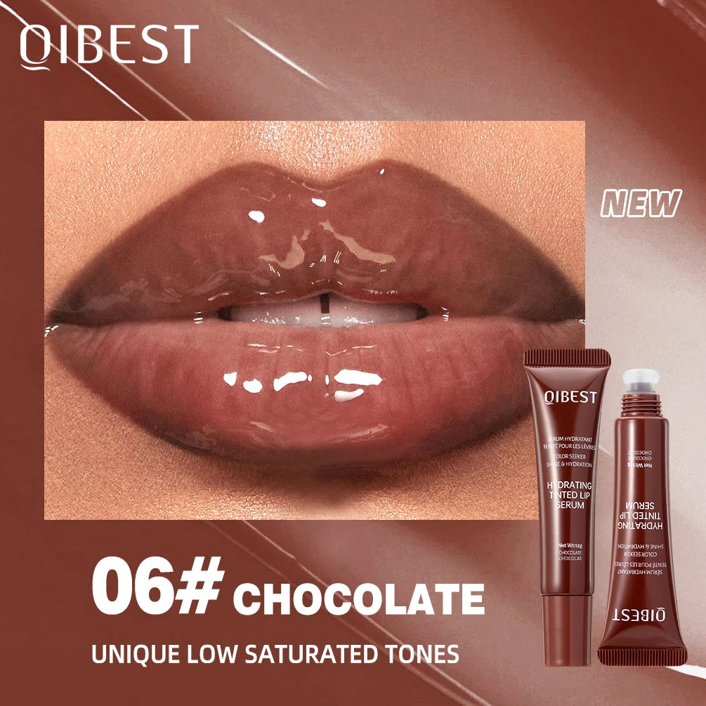 Nude Brown Plumping Lip Gloss – Moisturizing & Tinted, 12g