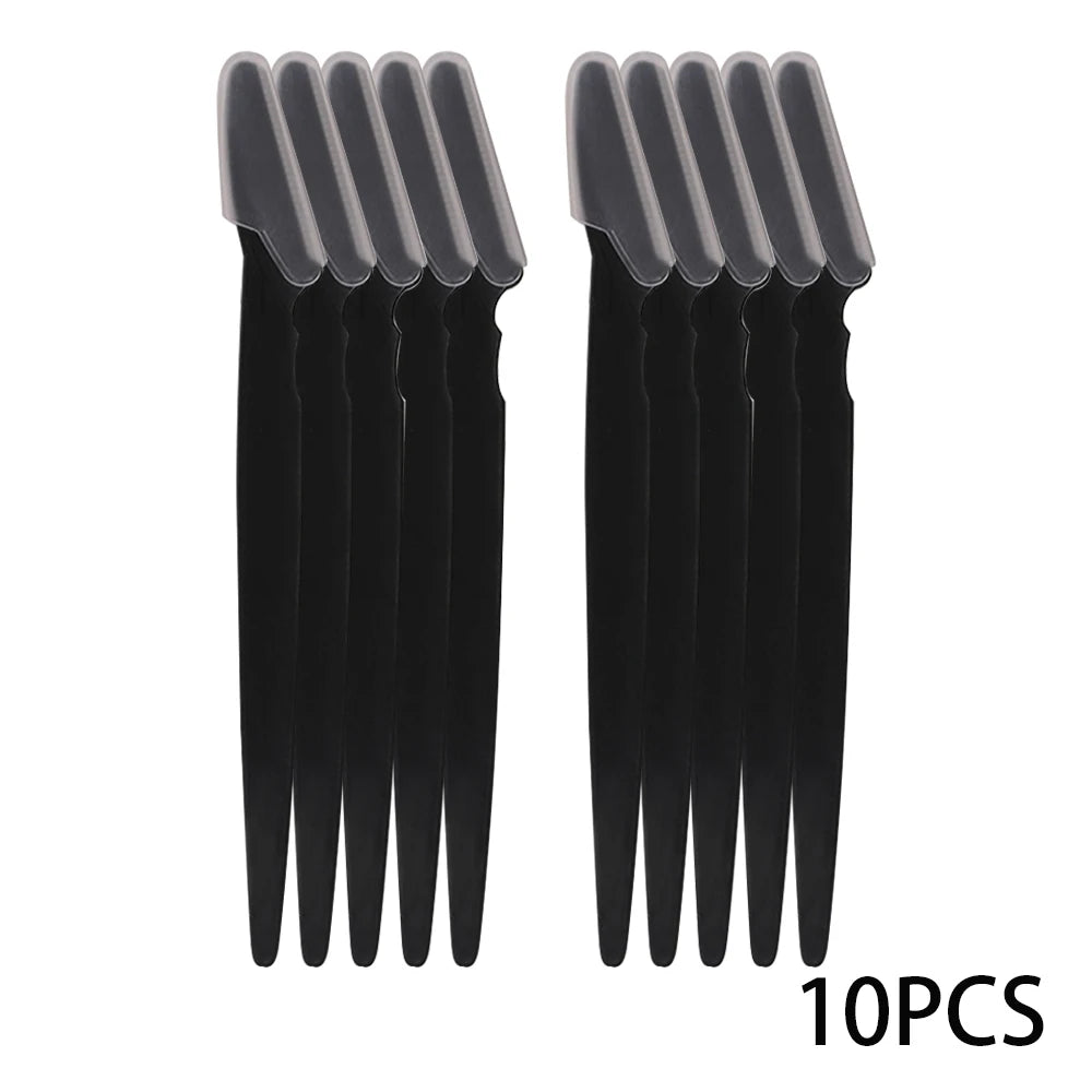 Eyebrow Razor Set – Multipurpose Face Razors for Women & Men, Dermaplaning Tool with Easy-to-Use Shaver Blades