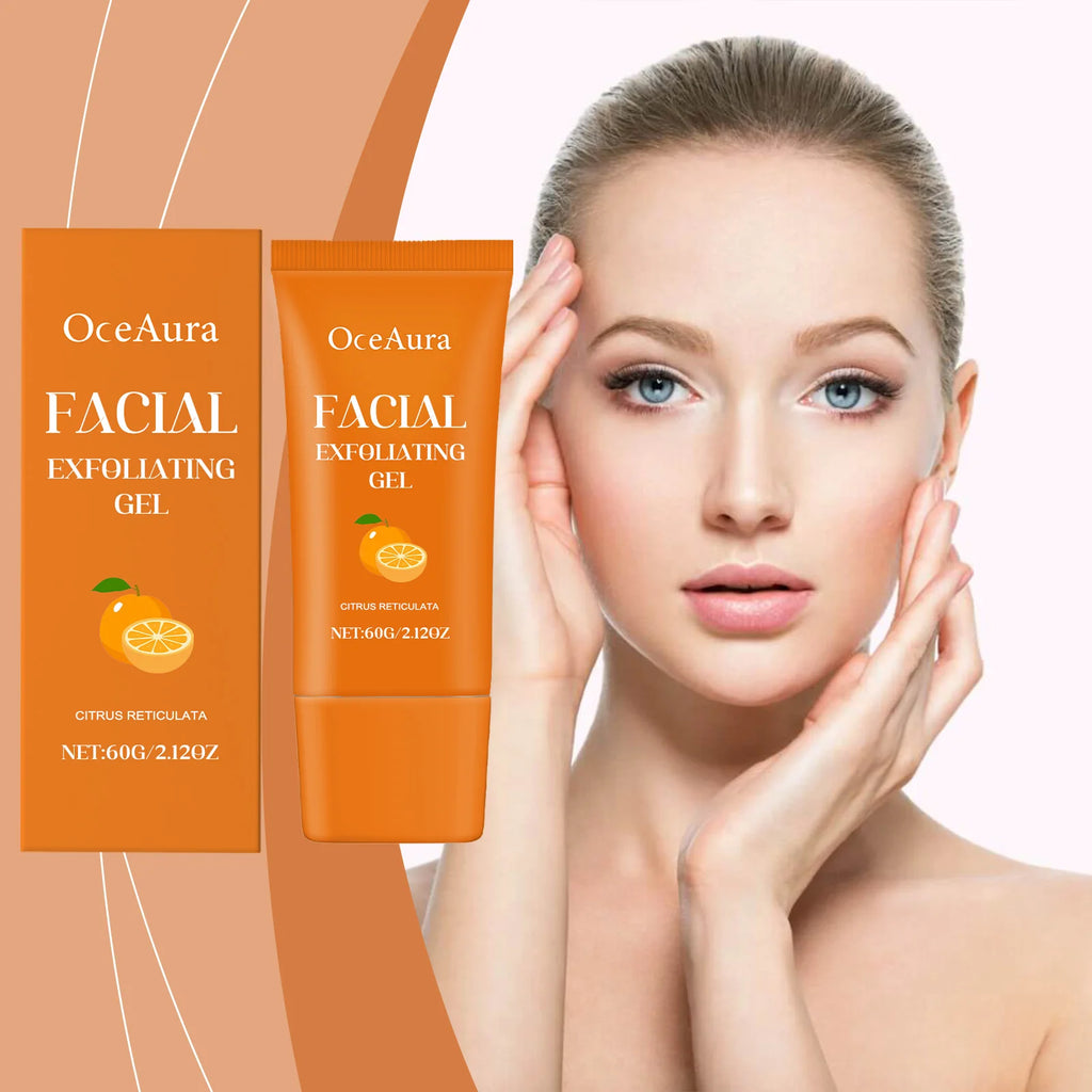 Facial Exfoliating Cream – Clear Pores, Brighten, Fade Dark Spots & Deep Cleanse
