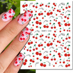 3D Floral & Butterfly Nail Art Stickers