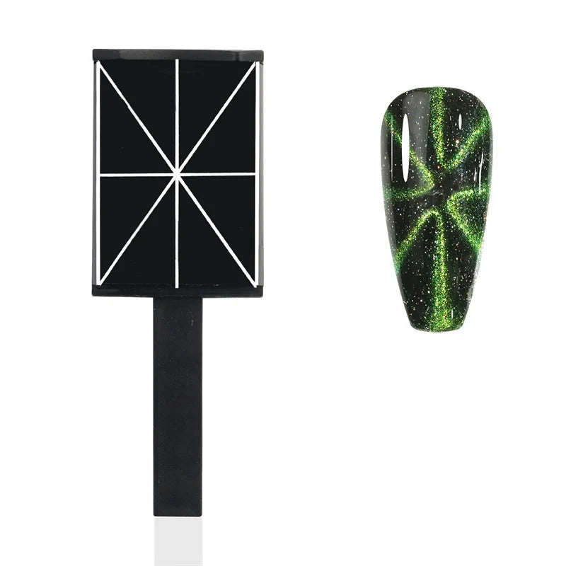 Magnetic Nail Art Tool – Cat Eye Gel Magnet Bars for Gel Polish