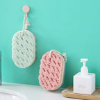 Soft Bath Sponge Body Scrub – Exfoliating Massage Brush & Skin Scrubber Shower Accessory