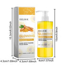 Turmeric Brightening Cleanser – Deep-Cleansing, Makeup-Removing, Refreshing Facial Wash with Natural Skincare Formula