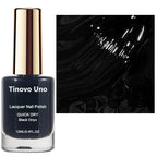 Black Nail Lacquer – Quick Dry, Long-Lasting Shine, 12ml