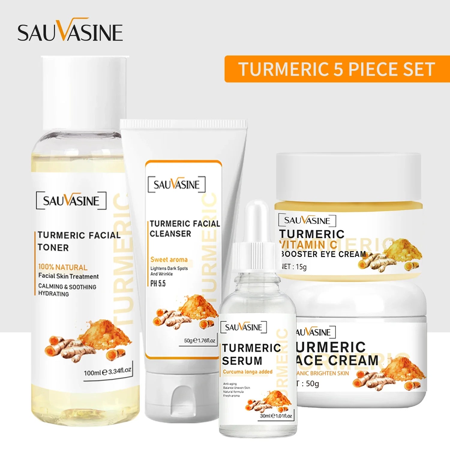 Turmeric Brightening Cleanser – Deep Clean, Acne & Dark Spot Care