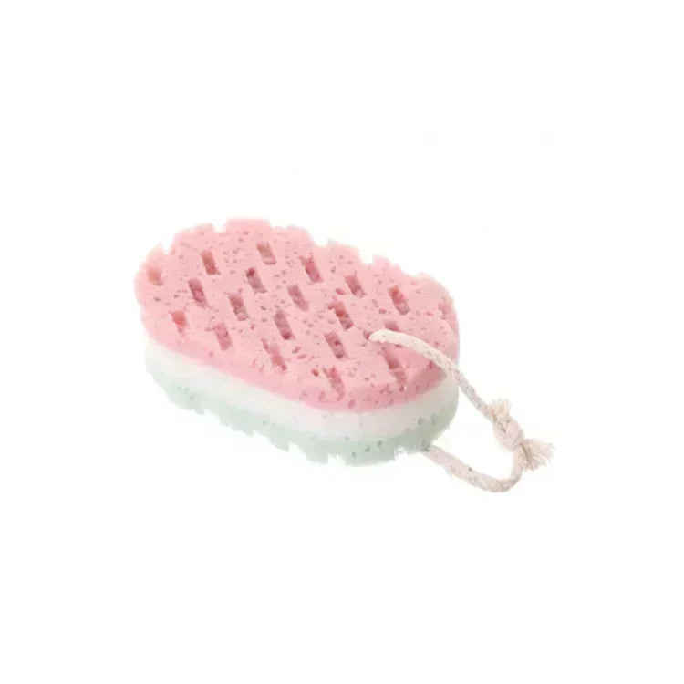 Soft Bath Sponge Body Scrub – Exfoliating Massage Brush & Skin Scrubber Shower Accessory