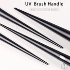 Makeup Brush 04 – Soft Highlight Brush with Black Handle