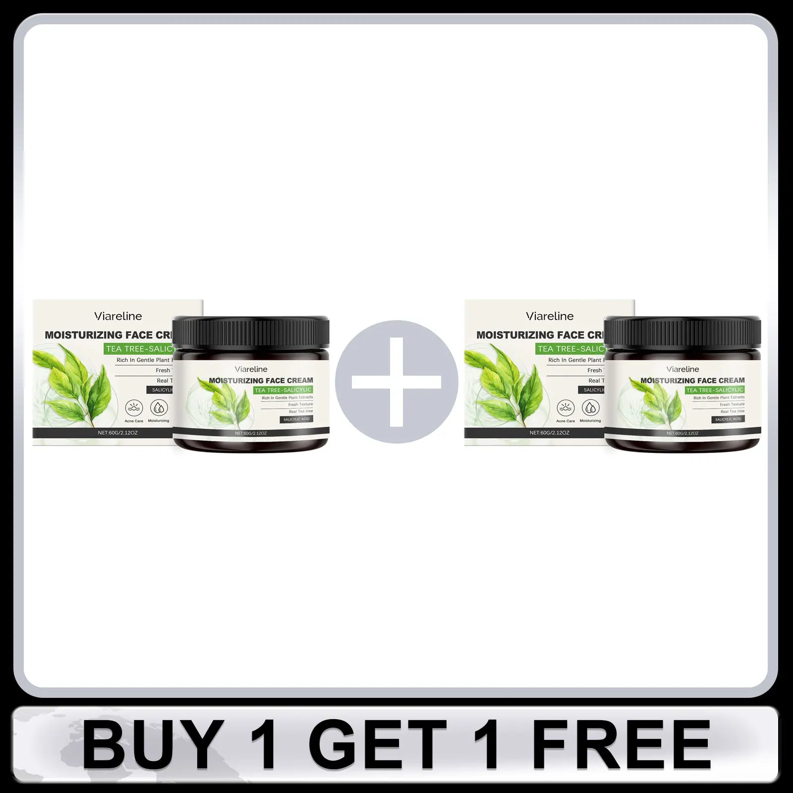 Salicylic Acid Face Care Set – Cleanser, Toner, Serum & Anti-Acne Cream