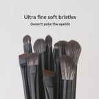 10-Piece Soft Bristle Eye Brush Set – Precision Eyeshadow & Detail Brushes