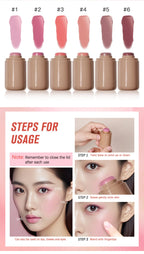 Blush & Lip Stick – Creamy, Hydrating, Blendable Rouge