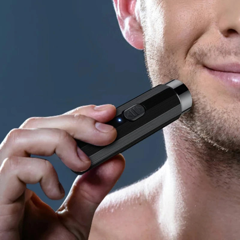 Mini Electric Shaver – USB Rechargeable Razor for Men & Women | Face & Body Travel Shaving Machine