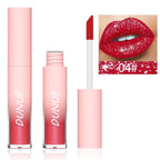 Diamond Glitter Liquid Lip Gloss – Long-Lasting, Waterproof, Non-Stick, Metallic Shine