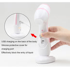 3-in-1 Ultrasonic Electric Facial Cleansing Brush – Sonic Rotating Massager & Galvanic Blackhead Remover Tool