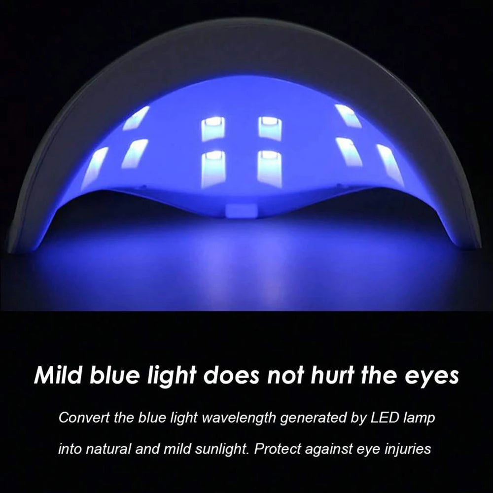 Multifunction UV/LED Nail Lamp – Professional Gel Dryer & Nail Tool