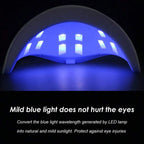 Multifunction UV/LED Nail Lamp – Professional Gel Dryer & Nail Tool