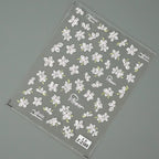 5D Spring Flower Nail Stickers – Embossed Floral Manicure Decals