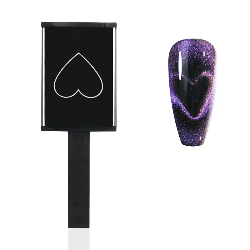 Magnetic Nail Art Tool – Cat Eye Gel Magnet Bars for Gel Polish