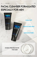 Men’s Deep Cleanse Face Wash – Oil Control & Moisturizing Cleanser 50g
