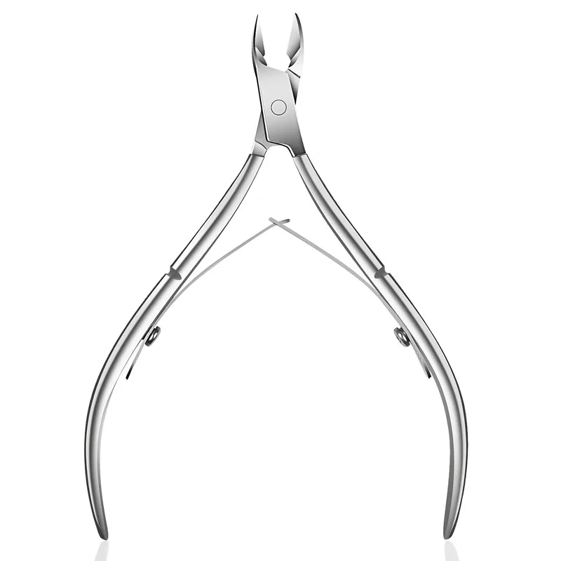 Cuticle Trimmer with Pusher – Professional Stainless Steel Cuticle Remover, Nipper & Durable Clipper Tool
