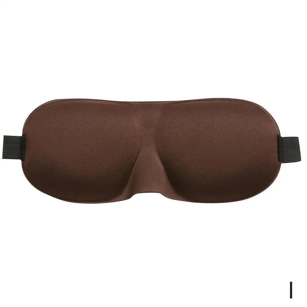 3D Sleep Mask – Soft Portable Eyeshade Eye Patch for Sleeping, Light Blocking Blindfold for Travel & Lazy Eye