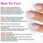 Milky White Keratin Nail Strengthener & Hardener