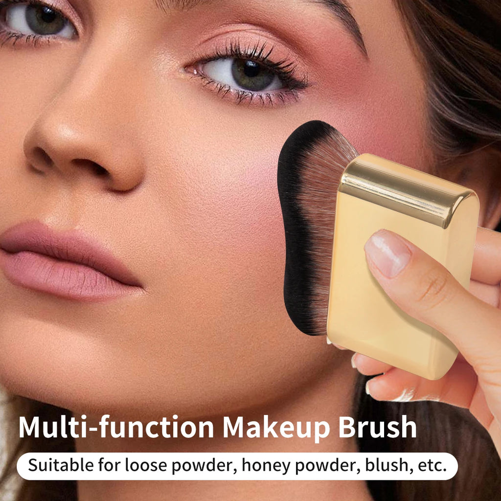 MAANGE Large Multi-Purpose Makeup Brush – Contour, Foundation & Blush