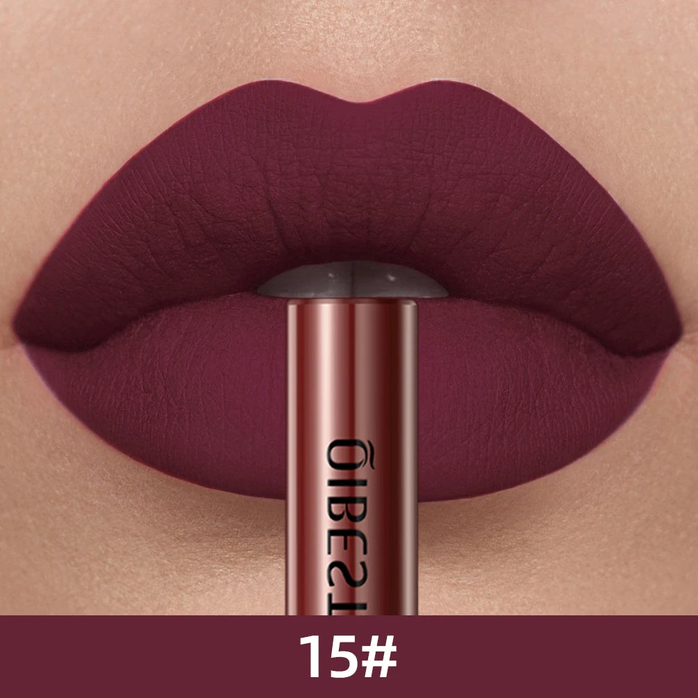 24 Colors Matte Liquid Lipstick Set – Long-Lasting, Waterproof, Non-Stick Velvet Lip Gloss