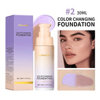 4-in-1 Color Changing Foundation – SPF 30+ Hydrating Longwear Makeup Base