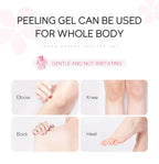 LAIKOU Sakura Moisturizing Facial Cleanser & Peeling Gel – Deep Cleanse & Exfoliate