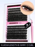 Fluffy Volume Faux Mink Eyelash Extension Kit – Mixed Tray