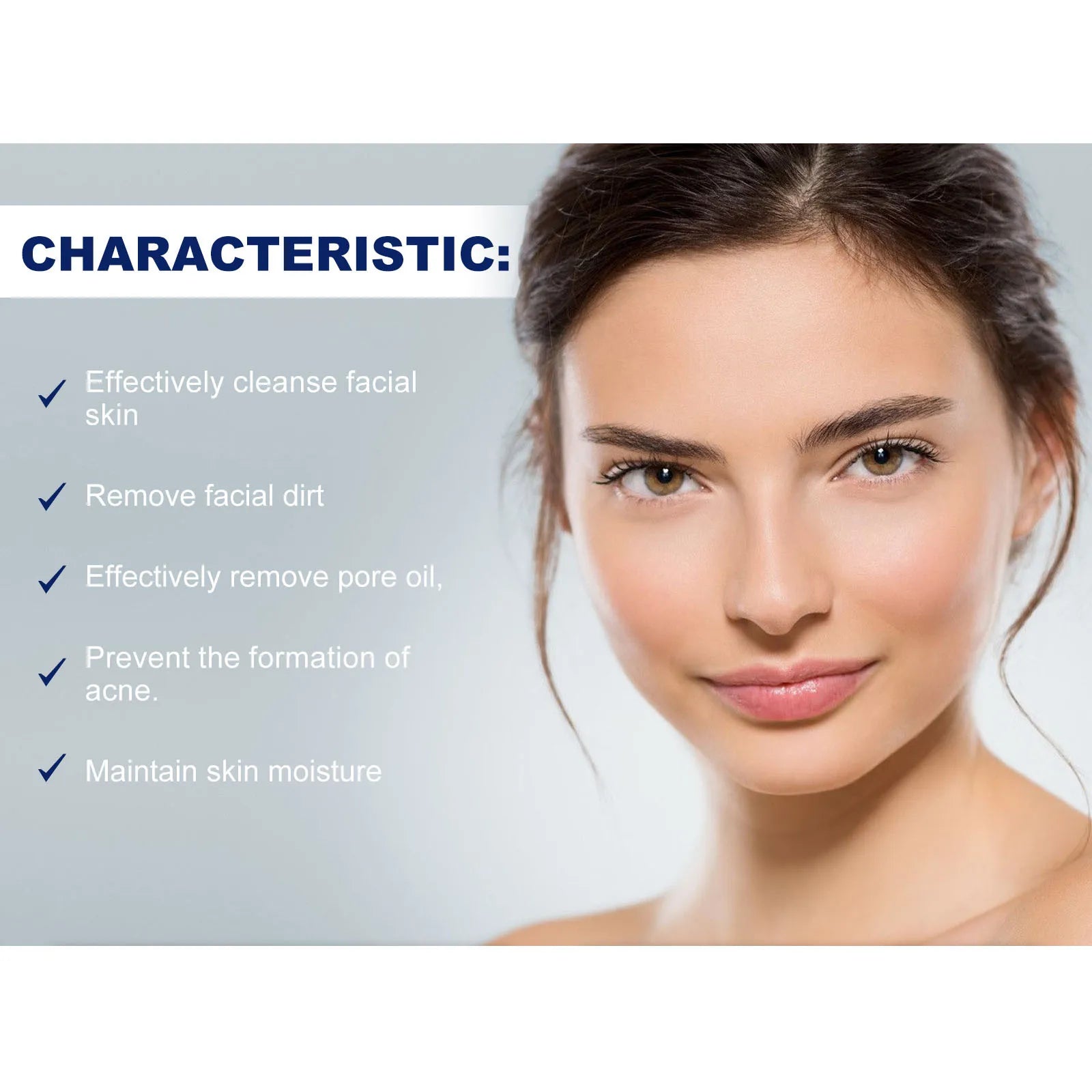 Anti-Acne Oil Control Facial Cleanser – Deep Cleansing, Pore Minimizing, Moisturizing Face Wash (100g)