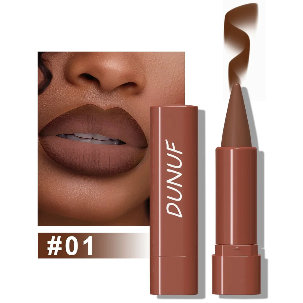 Matte Nude & Red Lip Liner Pencil – 9 Colors, Velvet Contour & Gradient Lipliner