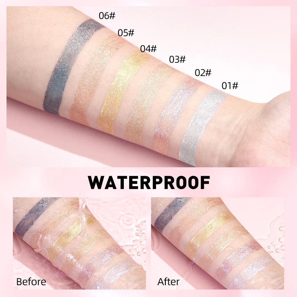 Diamond Liquid Lipstick – 6 Colors, Long-Lasting Waterproof Gloss
