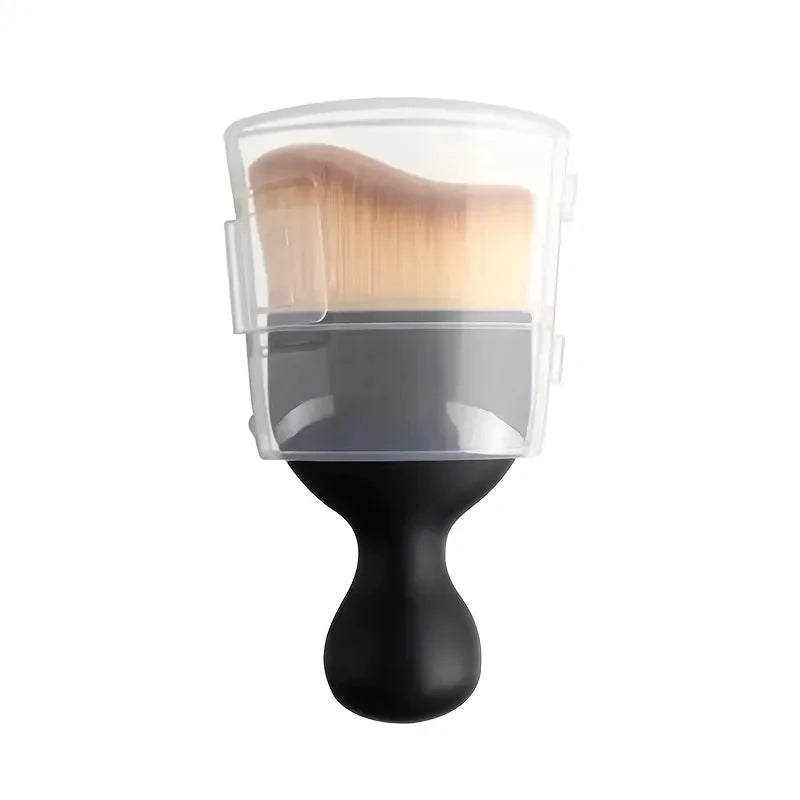 Single Arc Curve Makeup Brush – Foundation & Contour Brush for Seamless Application