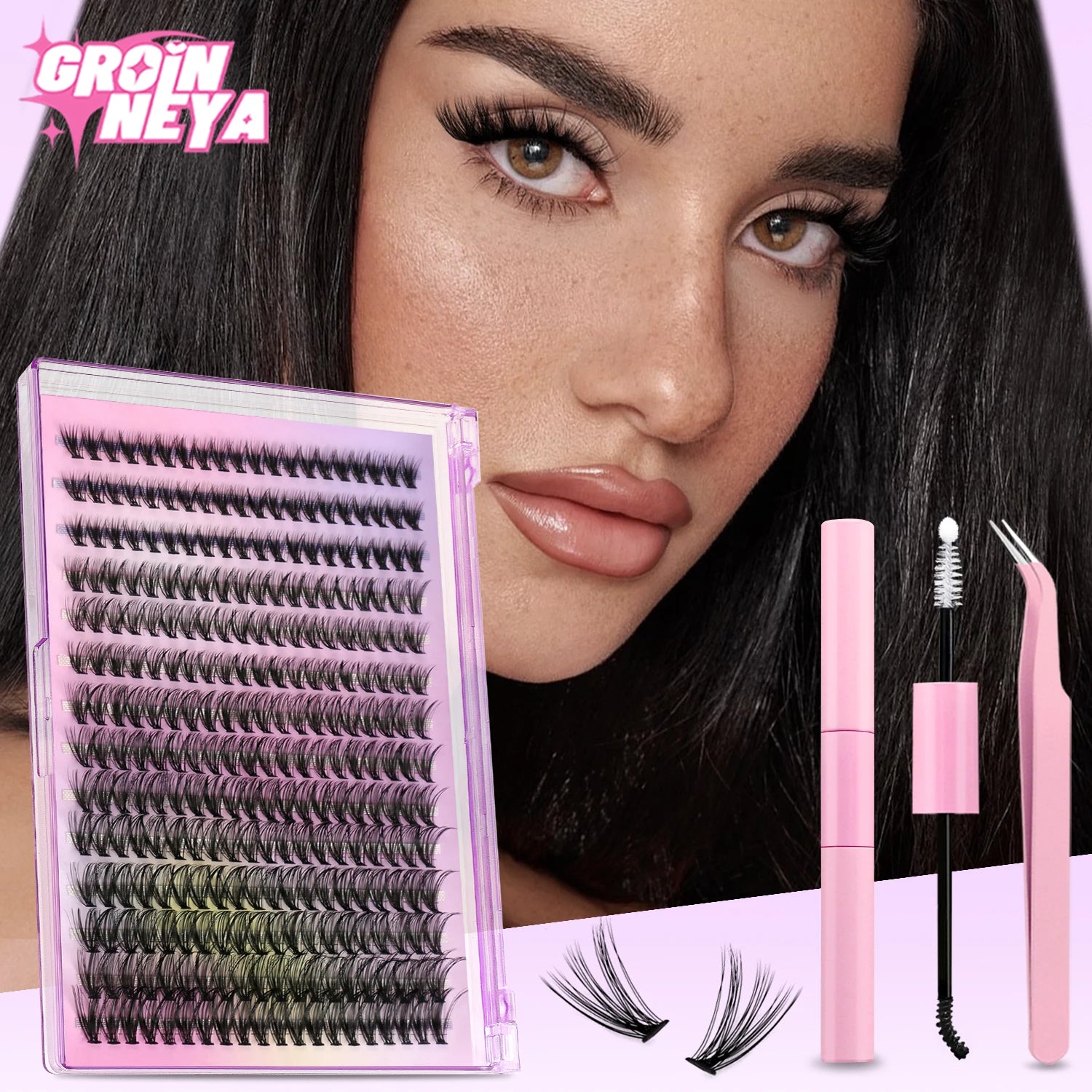 DIY Lash Clusters Kit with Bond, Seal & Remover