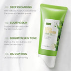 Vitamin C Facial Cleanser – Deep Cleansing, Moisturizing, Blackhead Removal Skincare Foam