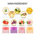 Moisturizing Sleeping Lip Mask – Night Lip Care, Anti-Cracking Lip Oil, Cute Multi-Color Lip Treatment Cosmetics