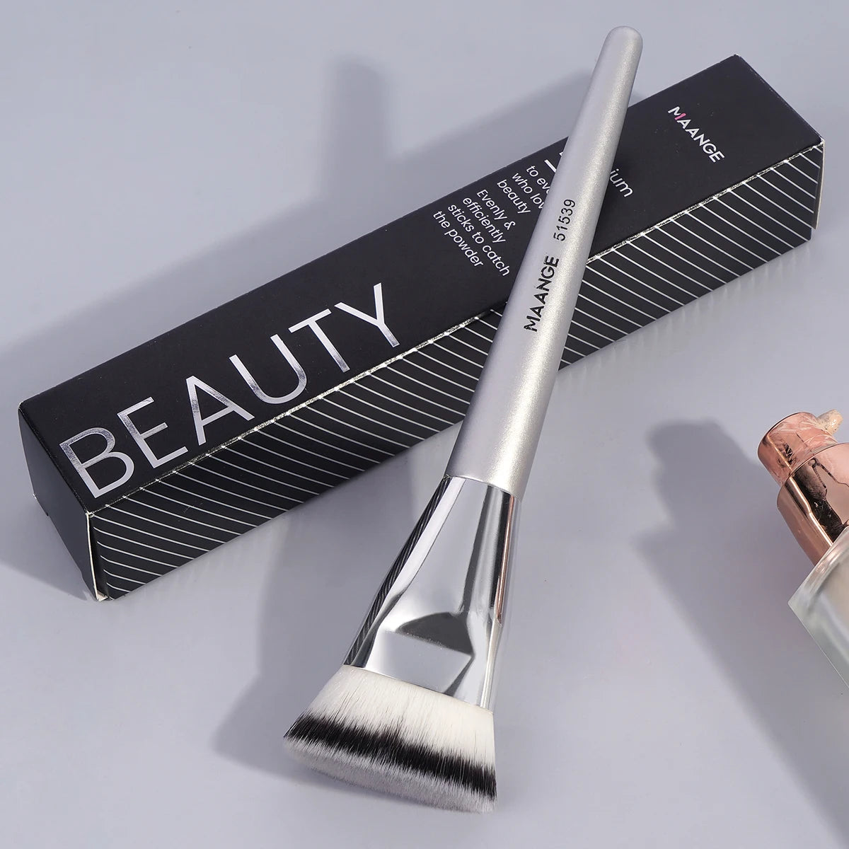 Double-Head Makeup Brushes Set – Foundation, Powder, Concealer, Blusher & Bronzer Skin-Friendly Makeup Tools