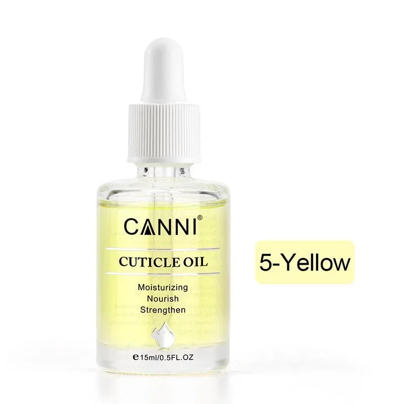 15ml Cuticle Oil Softener – 6 Flavors Natural Nail Nourish & Moisturize Care for Manicure