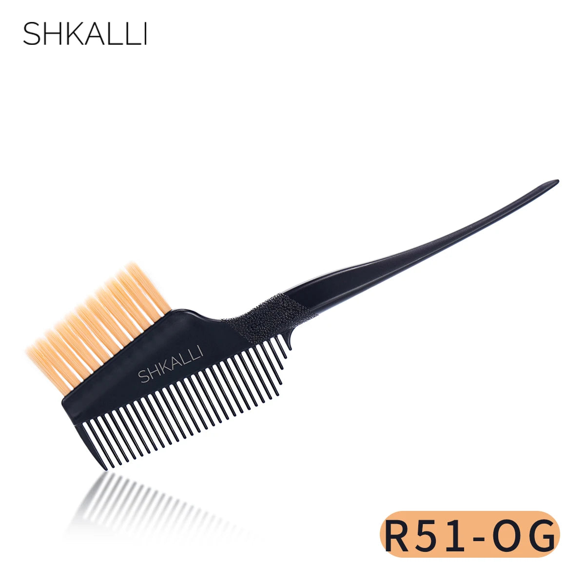 Professional Hair Color Comb & Brush – Ergonomic Hybrid Design for Bleaching, Highlights & Salon or Home Use