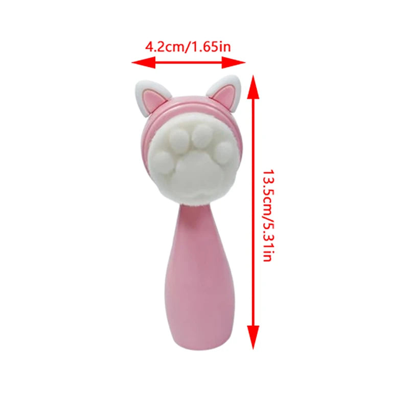 1PCS Double-Sided Silicone Facial Cleansing Brush